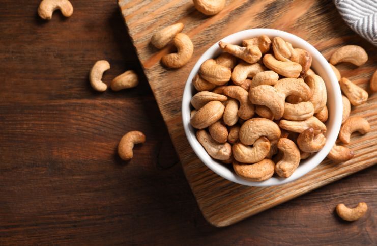 which nut is highest in iron